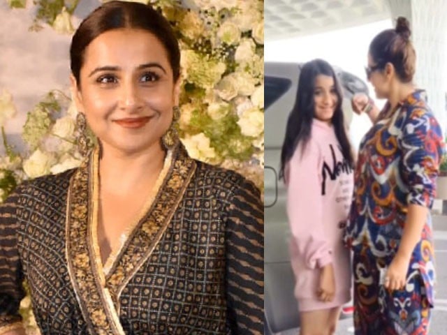 The news of Vidya Balan's secret daughter is hot Vidya Balan reacts to her secret daughter: Photo Bharathi Media