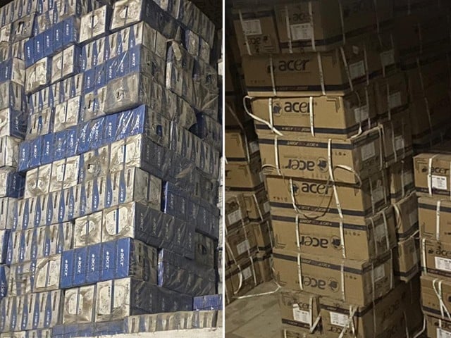Customs raids warehouse in Lahore, smuggled auto parts worth Rs 80 crore recovered (Photo: Customs officials)