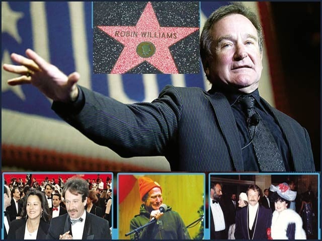 Robin Williams...a great comedian - Express Urdu The actor has been performing the duty of spreading smiles on the faces of the fans for a long time. Photo: File