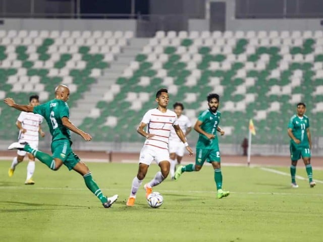 Return of football in Pakistan after 8 years The second match of the FIFA World Cup qualifying round between Pakistan and Cambodia will be played at the PSB Stadium in Islamabad. Photo: Football Pakistan