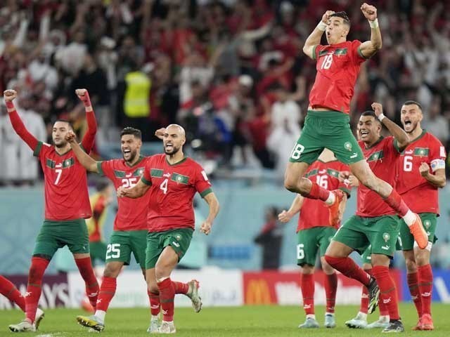 Support for the Palestinians; Many footballers of the Moroccan team are targeted by the Western media The German newspaper demanded the expulsion of the footballer from the league and the country (Photo: File).
