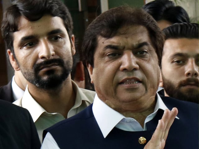 Hanif Abbasi's sentence in the Effi Drain Quota case was annulled