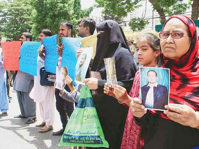 missing persons case;  Sindh High Court expresses dissatisfaction on police performance