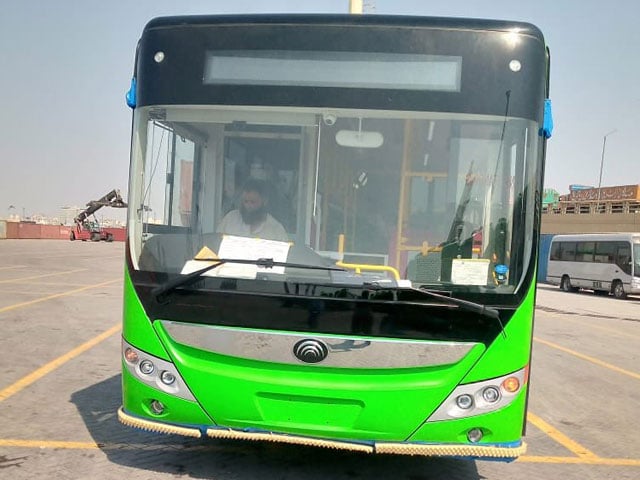 More buses reached Karachi under People's Bus Service Scheme