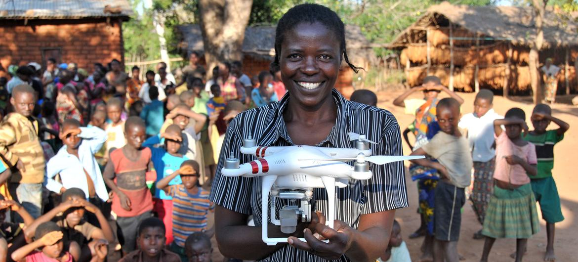 In 2016, UNICEF set up the first ever “drone corridor” in Africa for delivering humanitarian goods, including medicine and vaccines.