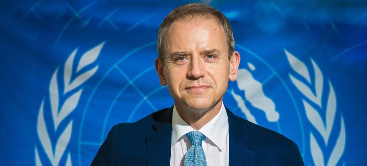 Stephen Jackson of Ireland is the United Nations Resident Coordinator in Kenya. Stephen Jackson of Ireland is the United Nations Resident Coordinator in Kenya.
