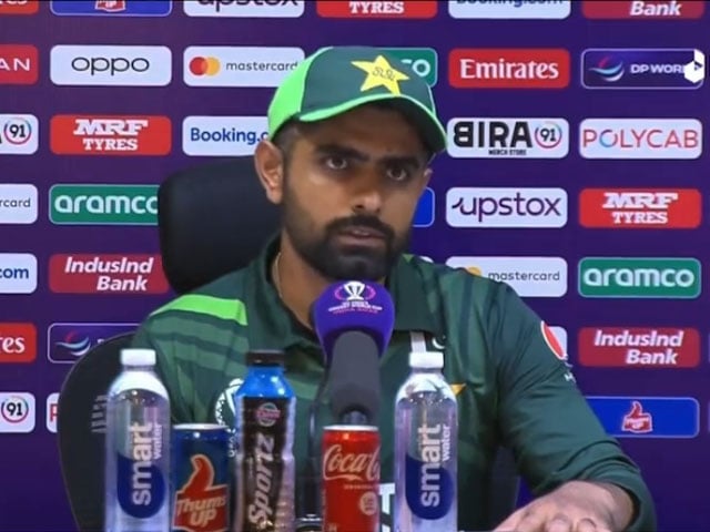 Babar Azam blamed the loss on bowling and poor fielding