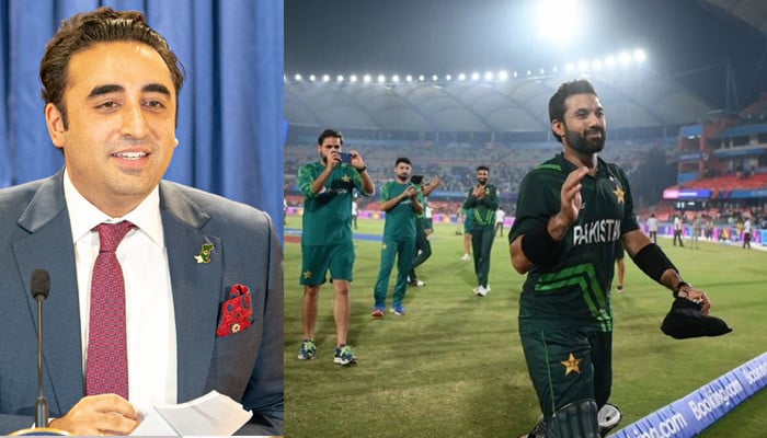 Bilawal Bhutto's comment on Pakistan Sri Lanka match