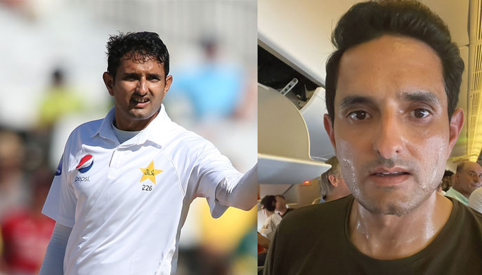 Fast bowler Mohammad Abbas got stuck at Heathrow Airport