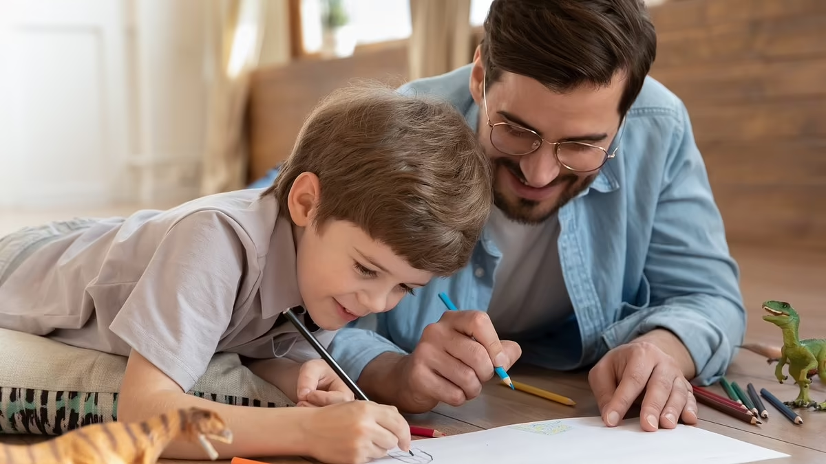 Father's Encouragement Improves Child's School Performance, Research