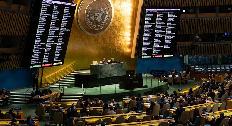 Gaza crisis: General Assembly adopts resolution calling for ‘humanitarian truce’, civilian protection