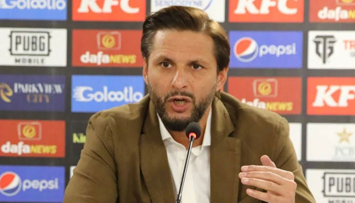 If the Pakistan team will not win the World Cup on Asian wickets, then where will they win it: Shahid Afridi