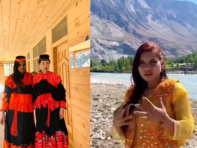 Indian girl Anju's outing with her husband in Pakistani tourist destination Kalash