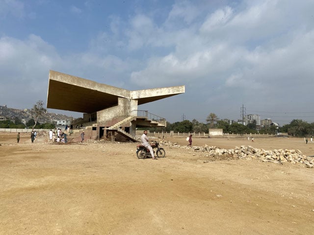 Interboard Karachi;  Without agreement, the playground was handed over to another department