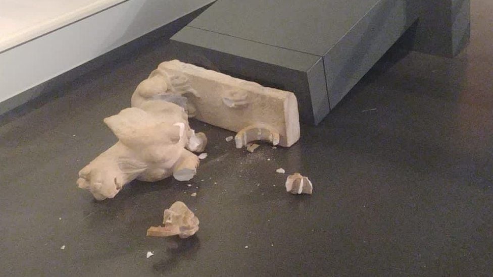 Jewish tourists arrested for breaking ancient Roman statues in Israeli museum