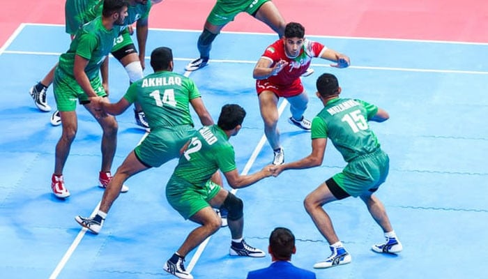 Pakistan reached the semi-finals of the Kabaddi event