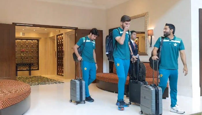 Pakistan team reached Chennai from Bangalore