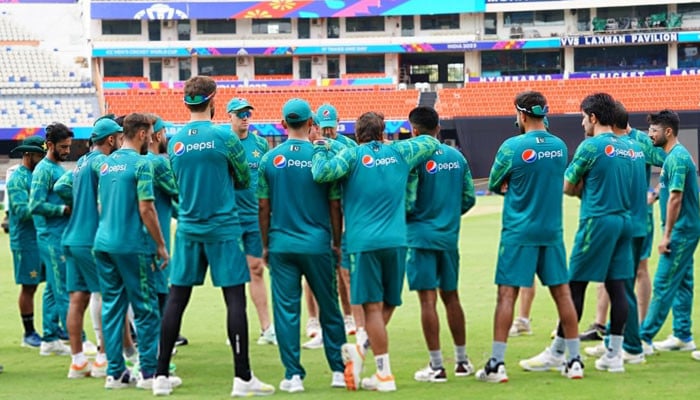 Pakistan team will play warm-up match against Australia today