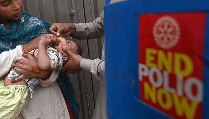 Polio campaign started again after 2 days