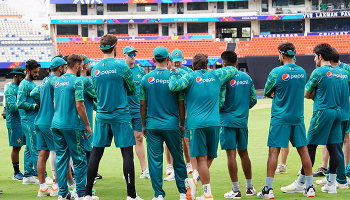 Practice session of Pakistan cricket team for 3 hours