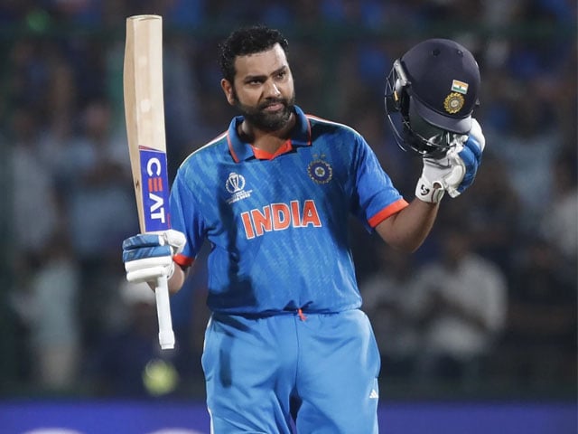 Rohit Sharma made many records in the World Cup match against Afghanistan