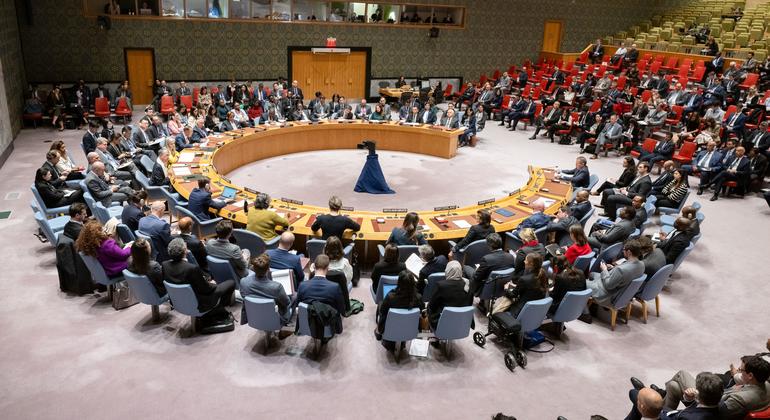 Security Council rejects Russian resolution on Gaza