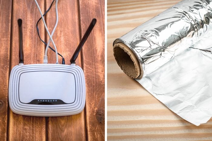 Strengthen Wi-Fi signals with aluminum foil, amazing video aluminum