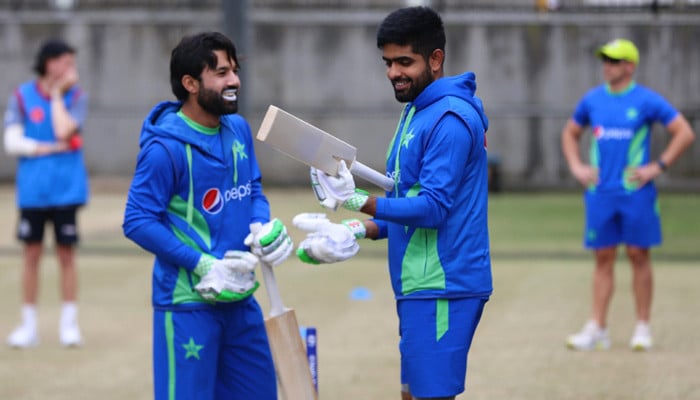 Today's practice of the Pakistan team in Bengaluru has been cancelled