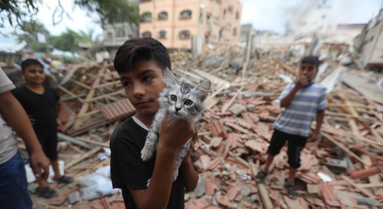 Toll of Israel-Palestine crisis on children ‘beyond devastating’