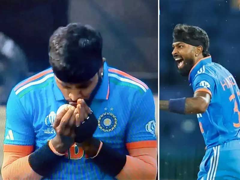 What was done with the ball to get Imam out, Pandya told