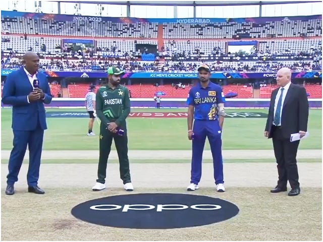 World Cup;  Sri Lanka's decision to bat after winning the toss against Pakistan