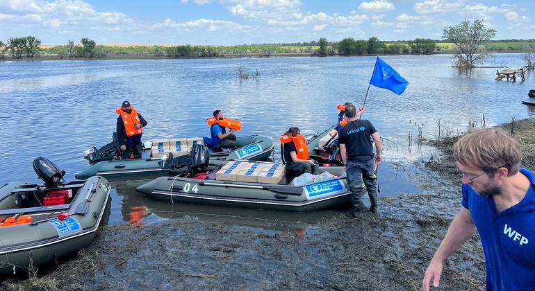 World News in Brief: Ukraine dam disaster update, childcare investment, healthcare under fire in Sudan