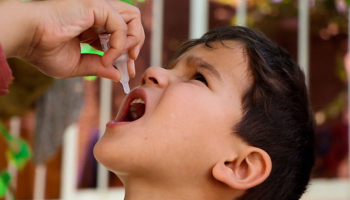 99% target of polio campaign completed in 10 districts File photo