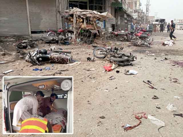 Attacks on police in DI Khan, explosions killed 6 people, injured 21 including officials