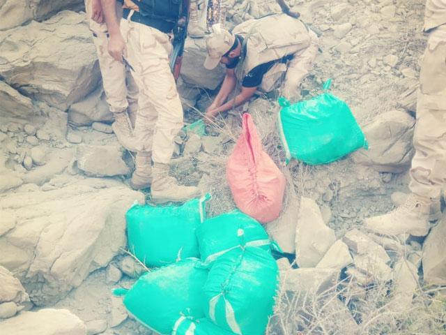 260 kg hashish seized in ANF operation in Gwadar