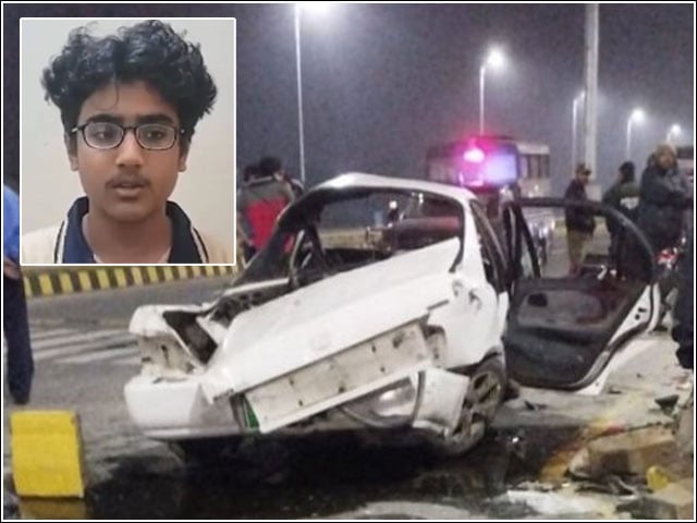 Lahore defense car accident, five-day physical remand of accused Afnan approved