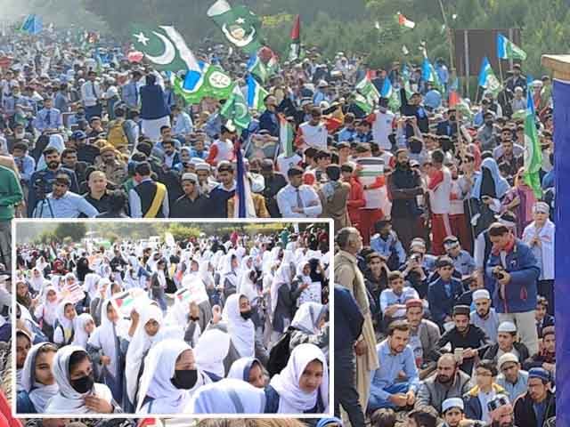 Children's Gaza March in Islamabad, a tribute to the courage of Palestinian children