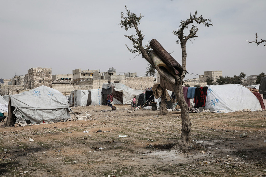 Some 6.8 million people are internally displaced in Syria. Some 6.8 million people are internally displaced in Syria.
