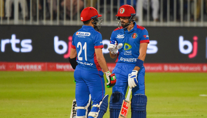 Afghanistan batting continues against Australia