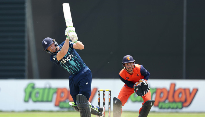 England won the toss and decided to bat against the Netherlands