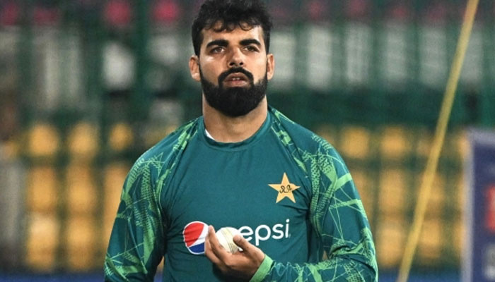 How was Shadab Khan's fitness test taken?