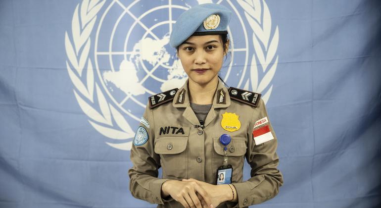 Indonesian peacekeeper wins UN Woman Police Officer of the year award