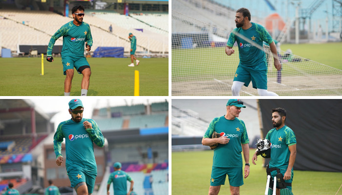 Pakistan team training session for the important match against England