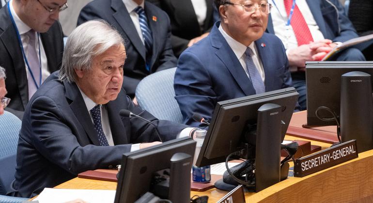 Secure peace with inclusive, sustainable development, UN chief says