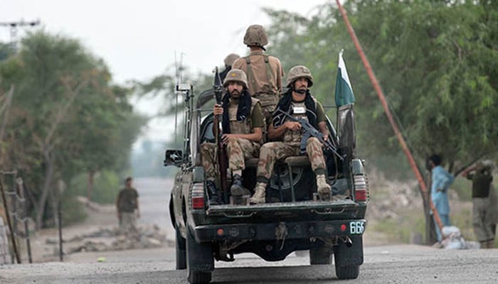 Security forces operation on intelligence, 7 terrorists killed