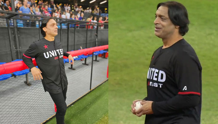 Shoaib Akhtar started playing baseball, the video came out