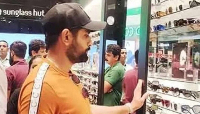 Shopping in Kolkata after getting approval from Babar's family over video call