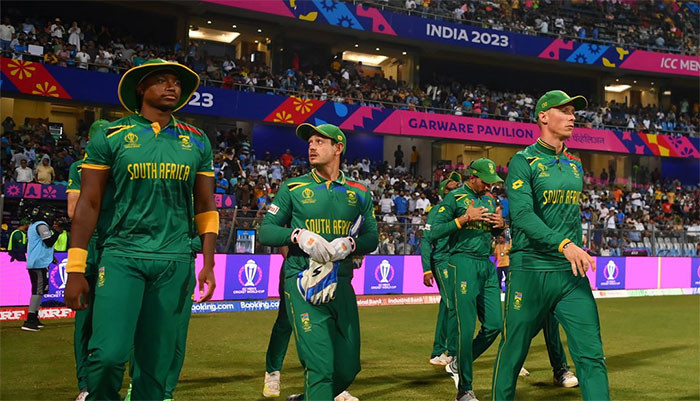 South Africa also qualified for the semi-finals