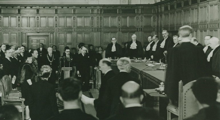 Stories from the UN Archive: Birth of the first global court