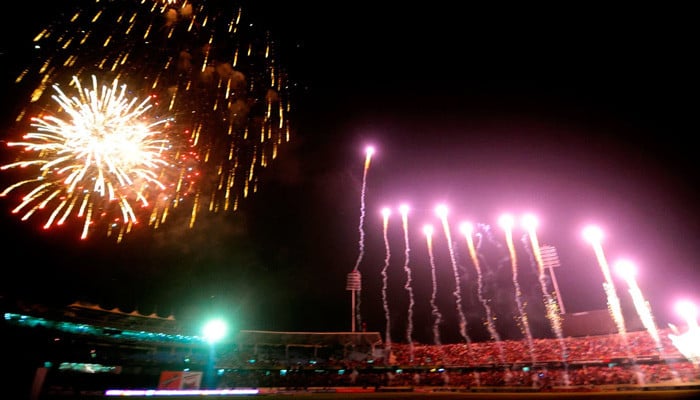 The decision not to display fireworks in the Cricket World Cup